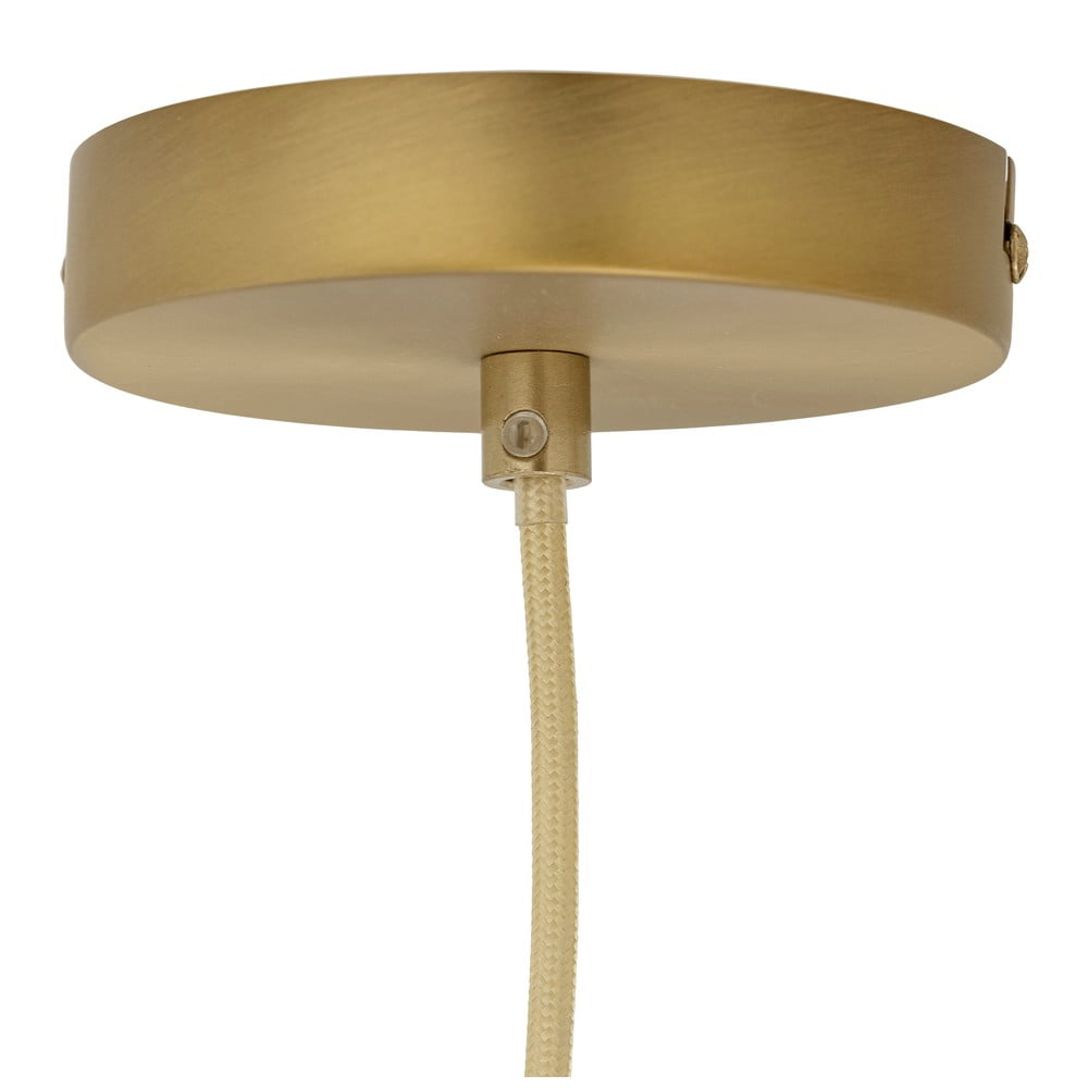 Brązowa lampa wisząca ze szklanym kloszem ø 30 cm Azizi – Bloomingville (zdjęcie 3)