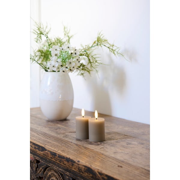 Szare dekoracje świetlne zestaw 2 szt. Smilla – Sirius-image-1