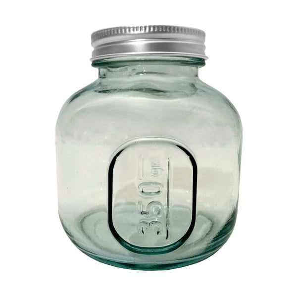 Słoik ze szkła z recyklingu z zakrętką Ego Dekor Authentic, 350 ml