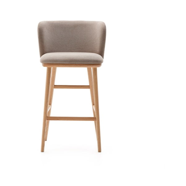 Jasnobrązowy hoker (wysokość siedziska 65 cm) Ciselia – Kave Home-image-4