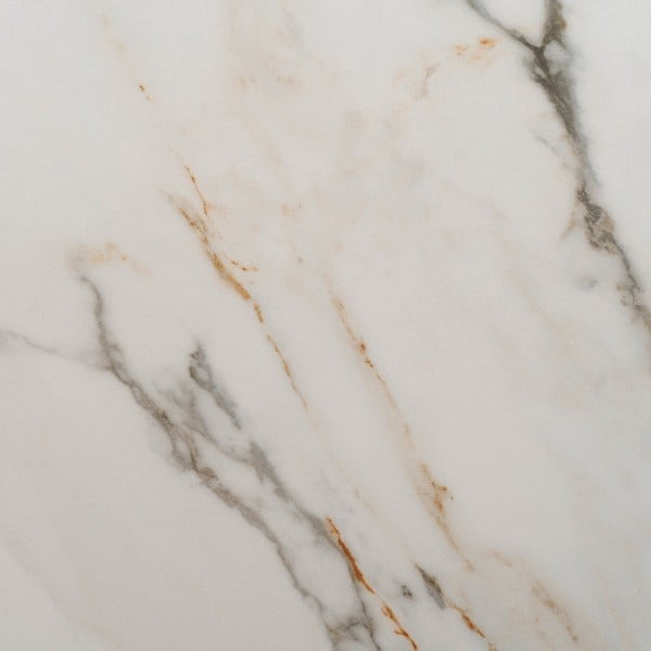 Rozkładany stół z dodatkowym blatem w dekorze marmuru 90x180 cm Rocía – Ixia-image-4