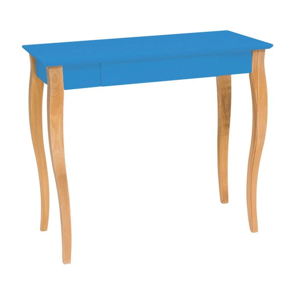 Niebieskie biurko Ragaba Lillo, szer. 85 cm