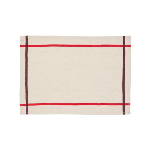 Maty stołowe z mieszanki lnu zestaw 2 szt. 35x50 cm Delma – Kave Home-image-2