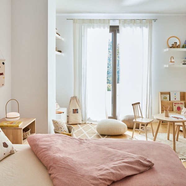 Krzesło dziecięce z drewna kauczukowego Kave Home Kristie-image-1