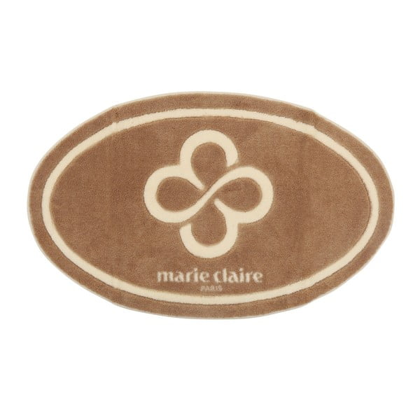 Brązowy dywanik łazienkowy Marie Claire, 66x107 cm