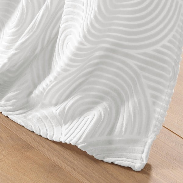 Biała aksamitna zasłona 135x260 cm Eva – douceur d'intérieur-image-4