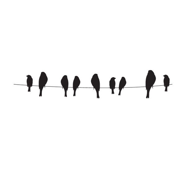 Wieszak samoprzylepny Birds-image-1