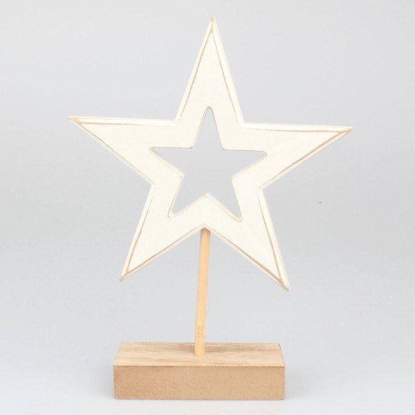 Świąteczna dekoracja w kształcie gwiazdy Dakls Jacob