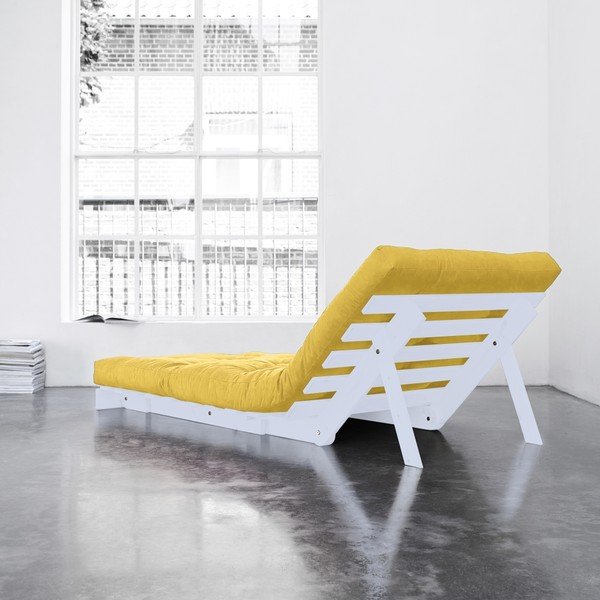 Fotel rozkładany Karup Roots Cool Gray/Amarillo-image-3
