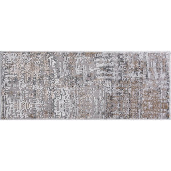 Szaro-beżowe bawełniane dywaniki na schody zestaw 16 szt. 25x65 cm Milano Bej – Vitaus