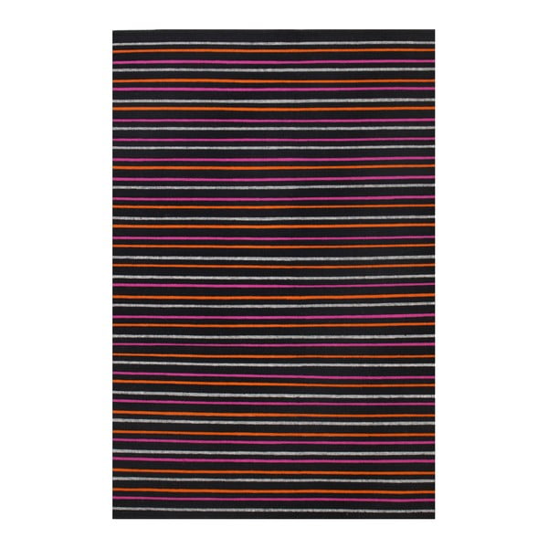 Wełniany dywan ręcznie tkany Linie Design Pinka, 200x300 cm