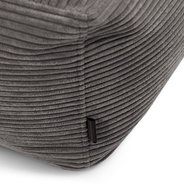 Ciemnobrązowy sztruksowy worek do siedzenia Softbox MooG – SLOWDOWN-image-4