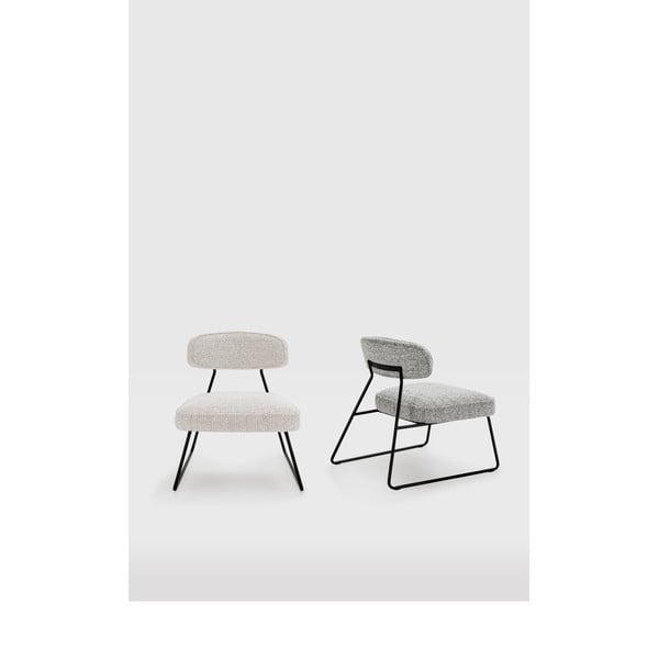 Białobeżowy fotel Elon – Marckeric-image-1