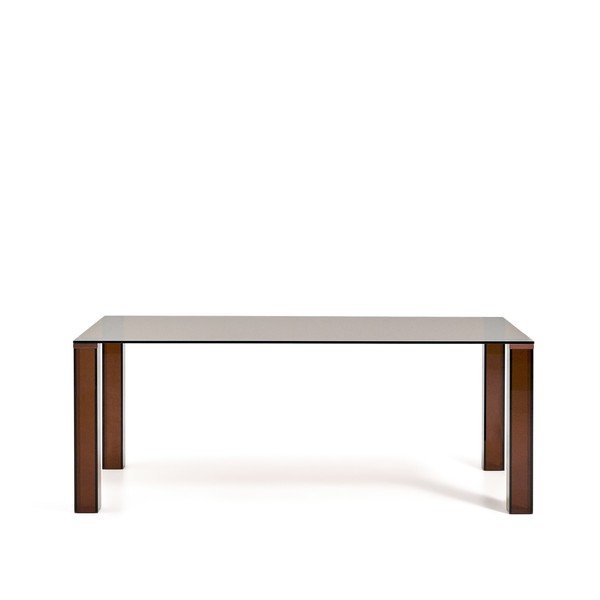 Szklany stół 100x200 cm Adularia – Kave Home-image-2