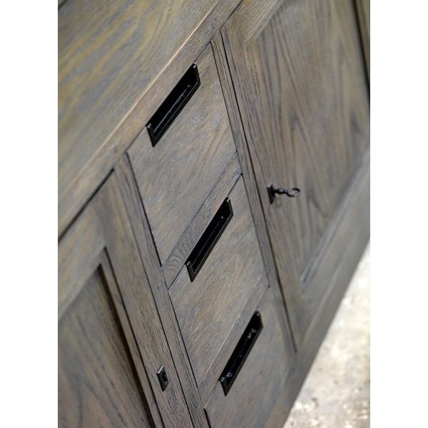 Komoda Cross Smoked, 156x110x45 cm-image-1