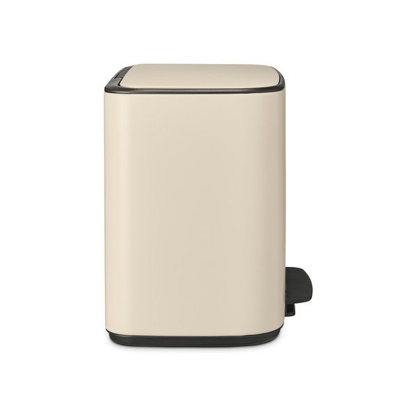 Beżowy stalowy kosz na śmieci z pedałem 36 l Bo – Brabantia-image-2