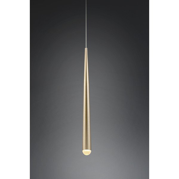 Lampa wisząca LED w kolorze złota ø 14 cm Cala – Trio Select-image-1