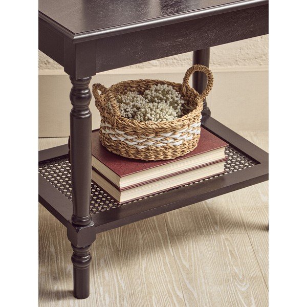 Czarny stolik 60x120 cm Heritage – Premier Housewares-image-4