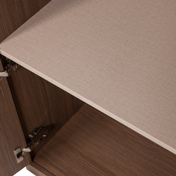 Szafka modułowa w ciemnym naturalnym kolorze 54x215 cm Build – WOOOD-image-3