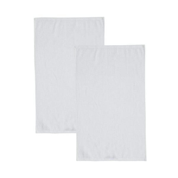 Białe bawełniane ręczniki kąpielowe szybkoschnące/frotte zestaw 2 szt. 90x140 cm Quick Dry – Catherine Lansfield