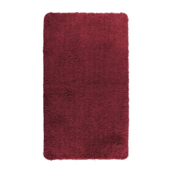 Czerwony dywanik łazienkowy Wenko Belize, 90x60 cm