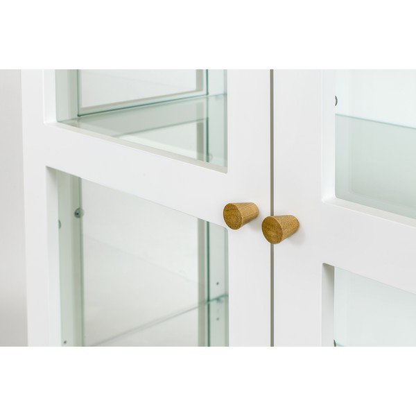 Biała biblioteczka/witryna Woodman Abbey Wood-image-1