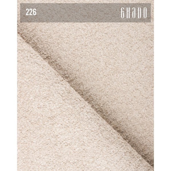 Beżowy rozkładany narożnik ze schowkiem (lewostronny/z szezlongiem) Lumine – Ghado-image-4