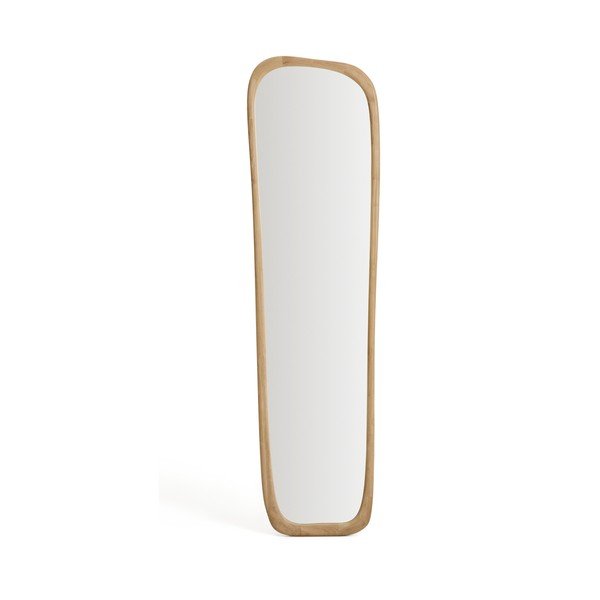 Lustro z drewnianą ramą ścienne 61x158 cm Alura – Kave Home-image-3