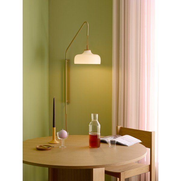 Biało-beżowy kinkiet do kontaktu ø 29 cm Current – Hübsch-image-1