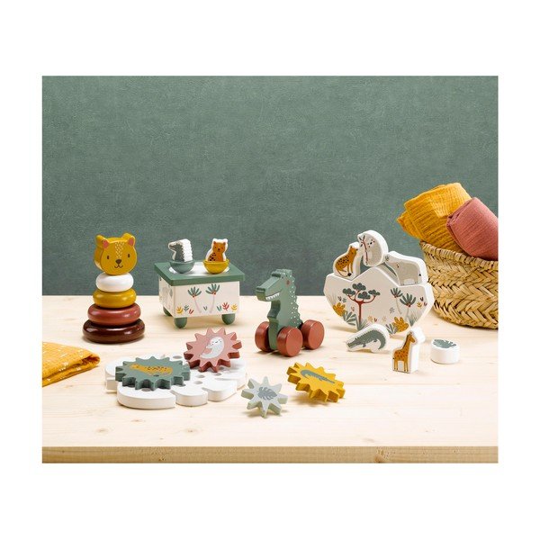 Drewniana zabawka Sweet Savane – Bébé Douceur-image-1