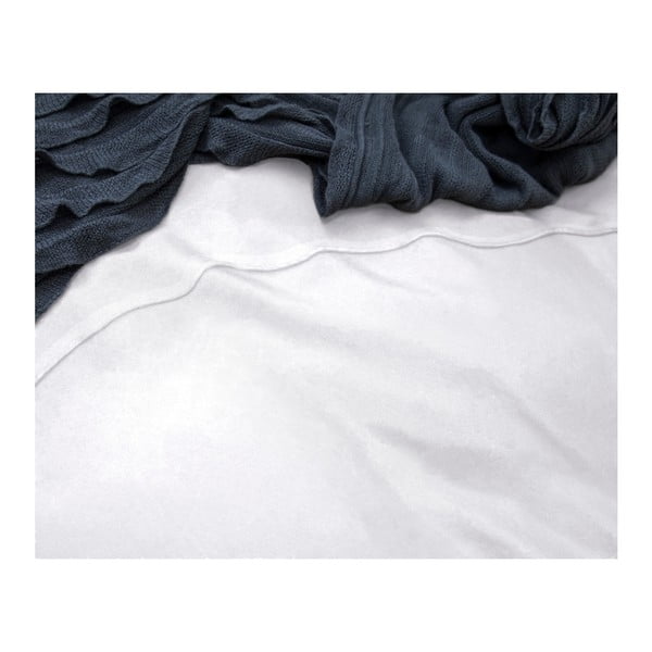 Biała jednoosobowa pościel z mikroperkalu Sleeptime Monte Carlo, 140x200 cm-image-3