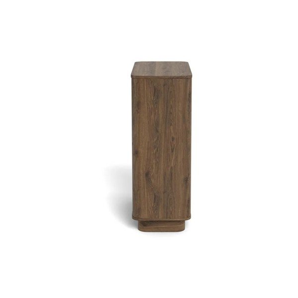 Komoda w dekorze dębu w ciemnym naturalnym kolorze 90x107x40 cm Atmore – Actona-image-3