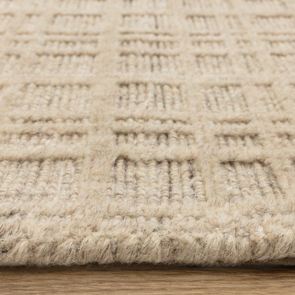 Kremowy dywan z mieszanki wełny tkany ręcznie 200x290 cm Thatch Sand – Asiatic Carpets-image-4