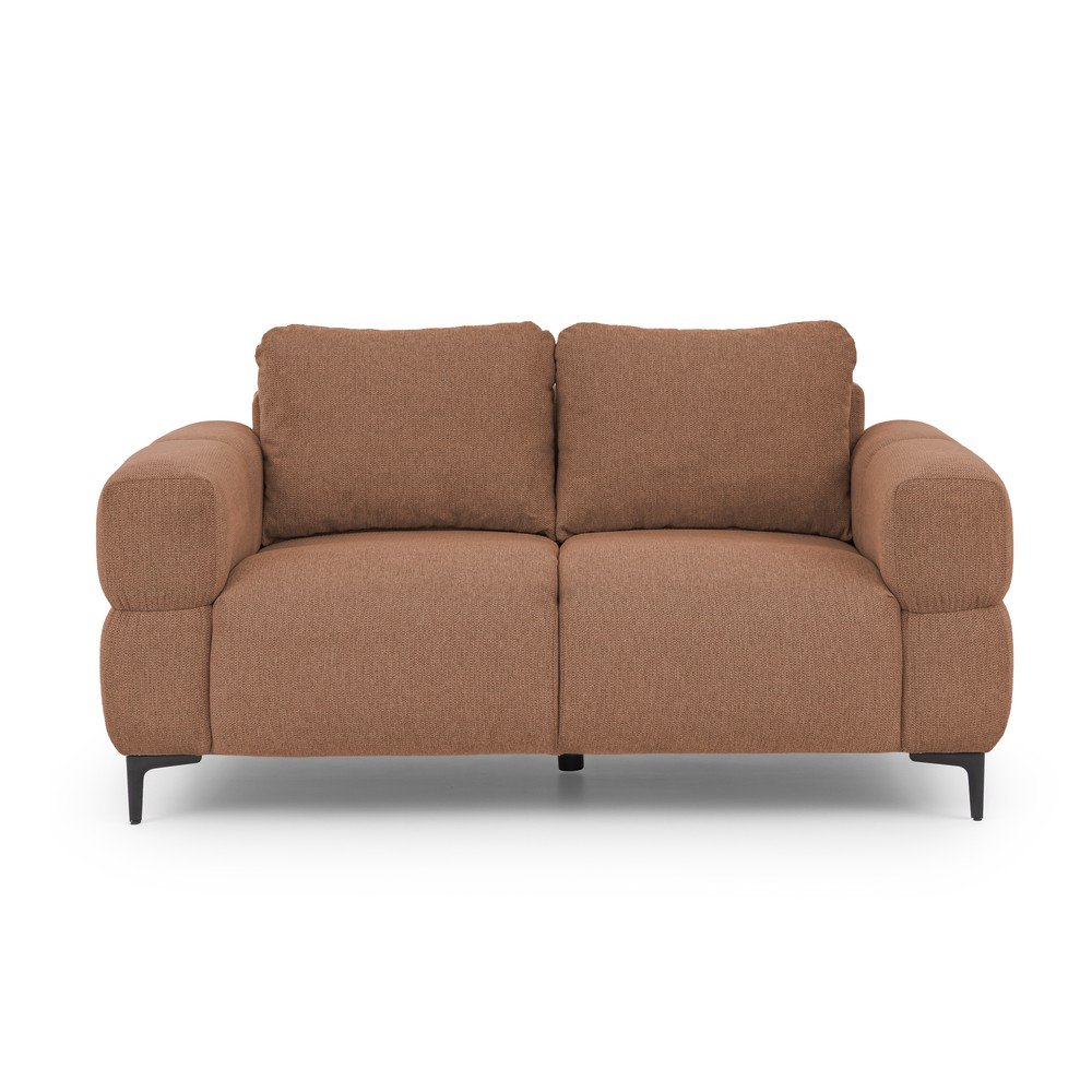 Sofa w kolorze terakoty 154 cm Helio – Ropez (zdjęcie 10)