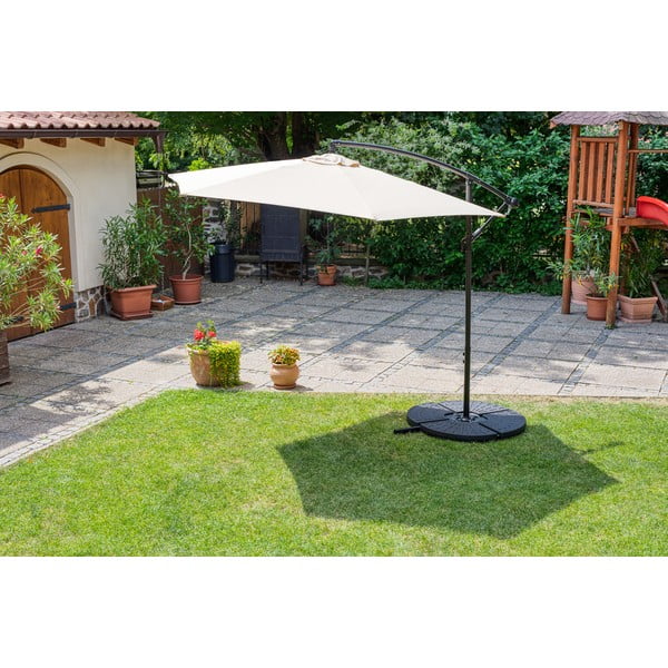 Beżowy parasol ogrodowy ø 300 cm Happy Sun – Bonami Essentials-image-1