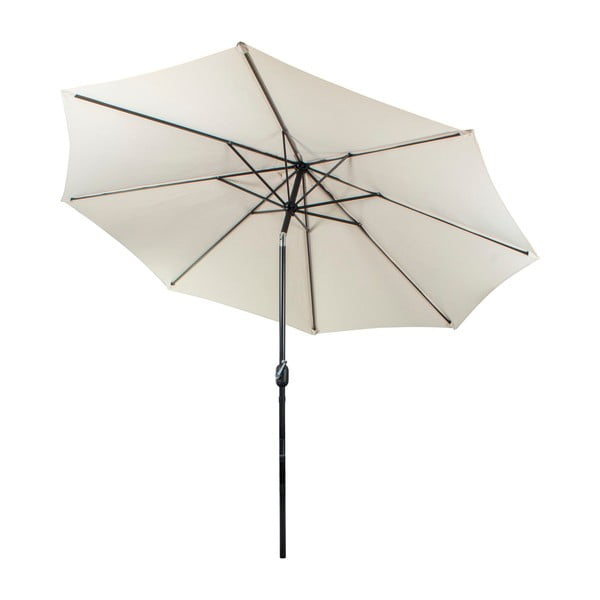 Kremowy parasol Fieldmann, ø 3 m