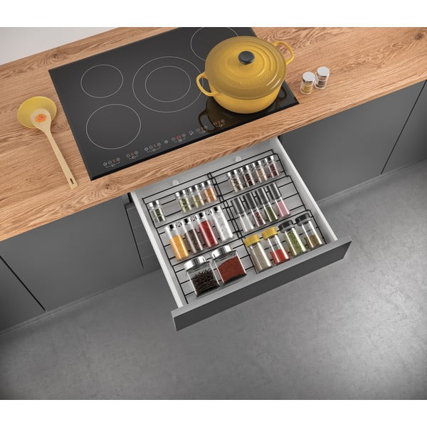 Organizer ze stali nierdzewnej na przyprawy Lava – Metaltex-image-4