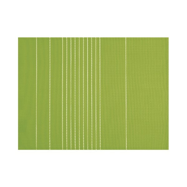 Zielona mata stołowa Tiseco Home Studio Stripe, 45x33 cm