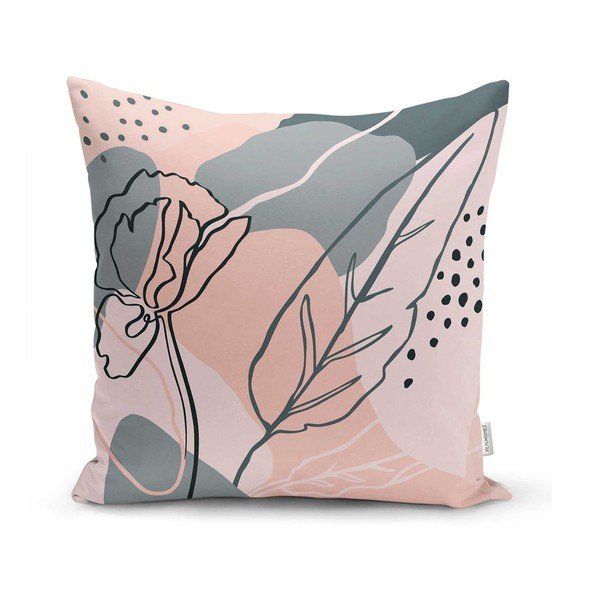 Zestaw 4 dekoracyjnych poszewek na poduszki Minimalist Cushion Covers Draw Art, 45x45 cm-image-2