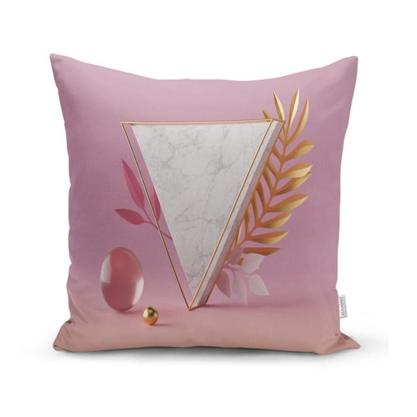 Poszewka na poduszkę Minimalist Cushion Covers Marble Triangle, 45x45 cm