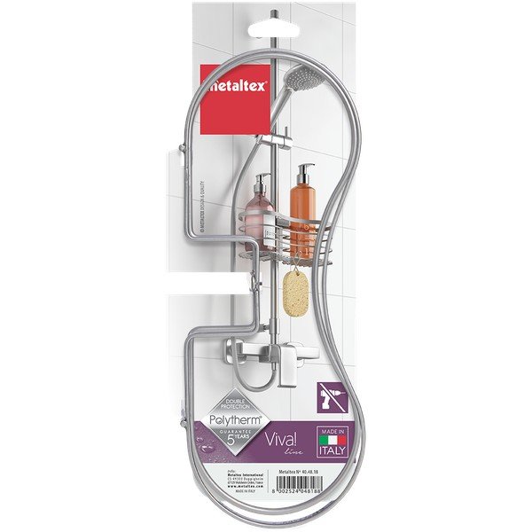 Półka pod prysznic Metaltex Viva-image-3