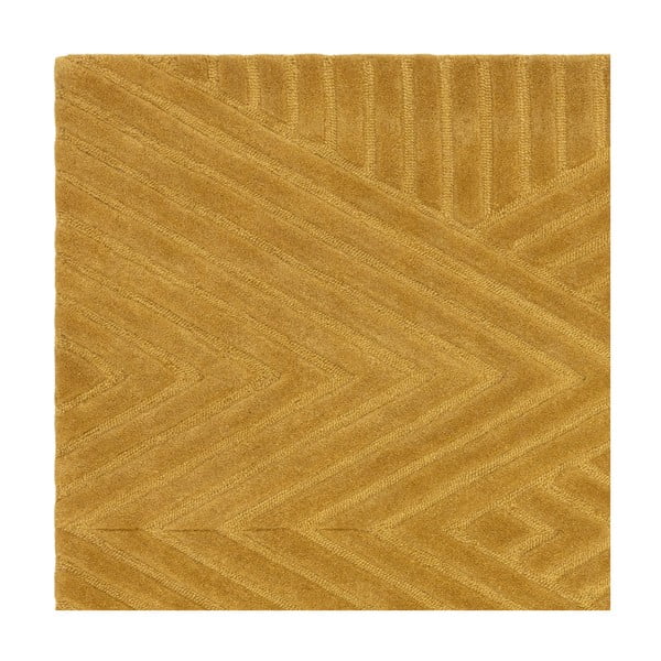 Dywan wełniany w odcieniach ochry 120x170 cm Hague – Asiatic Carpets-image-3