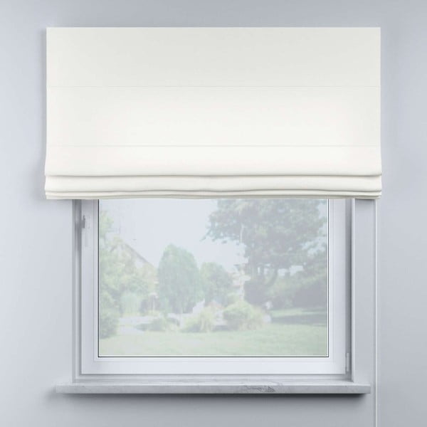 Biała roleta rzymska 170x160 cm Cotton Story – Yellow Tipi-image-4