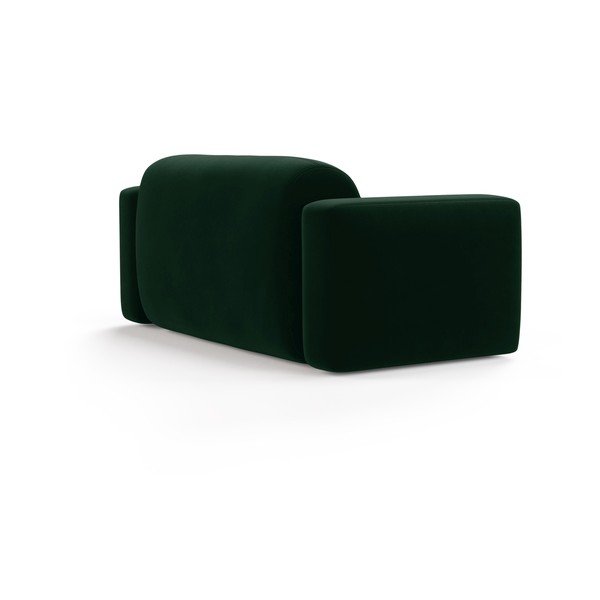 Ciemnozielona aksamitna sofa 180 cm Strino – Cosmopolitan Design-image-2