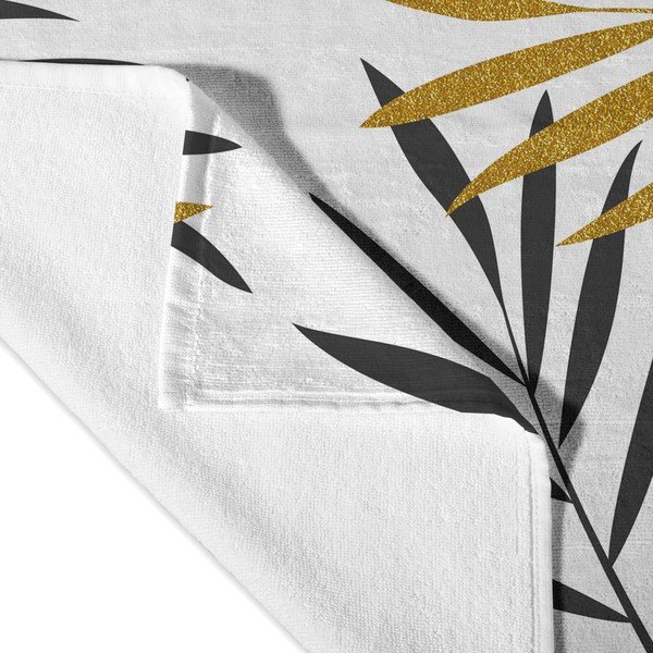 Ręcznik kąpielowy 70x150 cm Foliage – Blanc-image-3