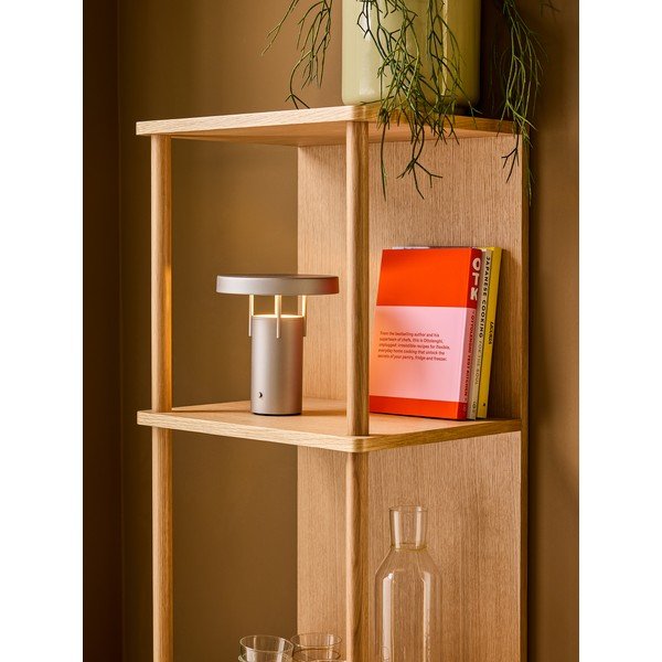 Regał w dekorze dębu w naturalnym kolorze 45x180x37 cm Noblesse – Hübsch-image-3