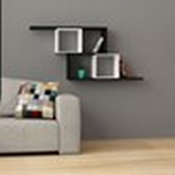 Półka wisząca Zerre White&Black-image-1