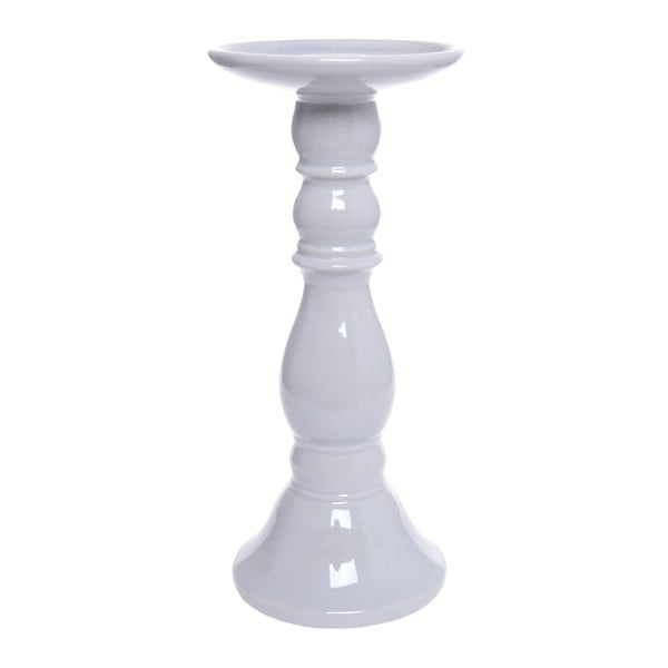 Biały świecznik ceramiczny Ewax Pearl