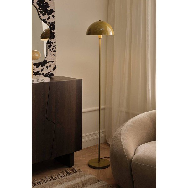Metalowa lampa stojąca w kolorze khaki (wysokość 160 cm) Morris – Ellos Home-image-1