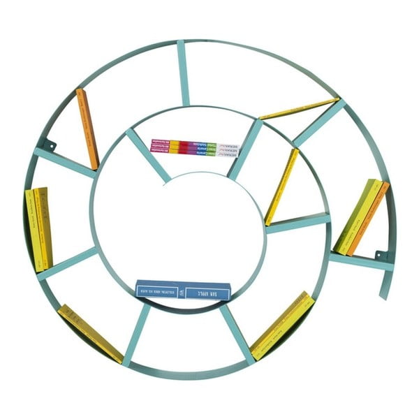 Turkusowa półka Kare Design Snail-image-1